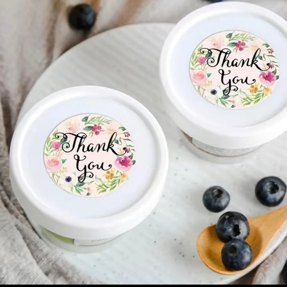 500 pc thank you stickers‎